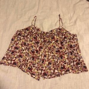 Tobi Tops - Floral, flowy tank top Tobi Tops - Floral, flowy tank top